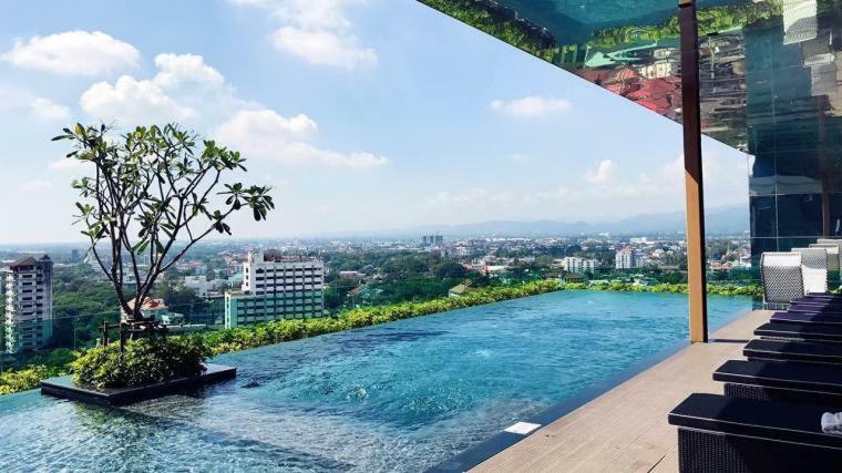 The Astra Luxury Condo In Town Чиангмай Экстерьер фото